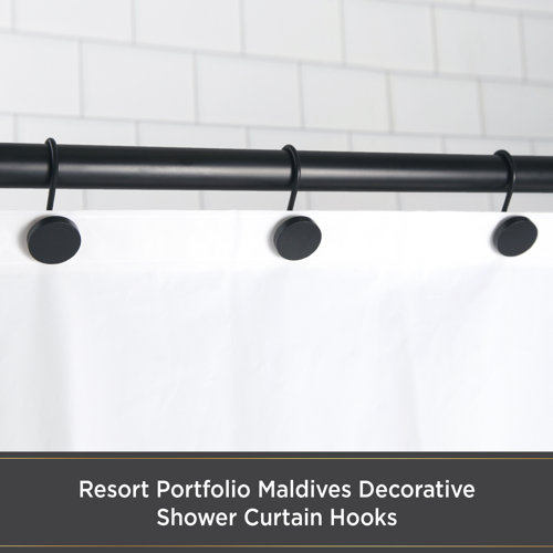 Wayfair Black Shower Curtain Hooks You'll Love in 2023